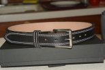 Custom leather belt White on black.jpg